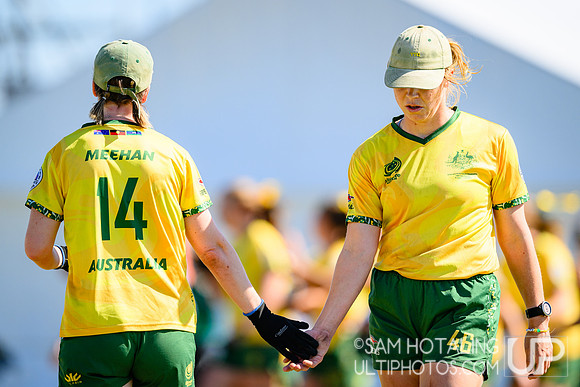 Women’s power-pools during World Ultimate Championships at Runaway Bay Sports Precinct