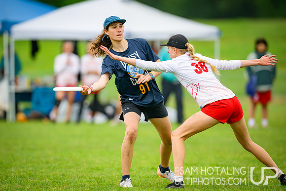 Round II pool play at USAU D-III College Championships