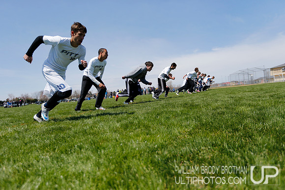 Sunday Action - USA Ultimate 2014 College Division I Ohio Valley Regional Tournament