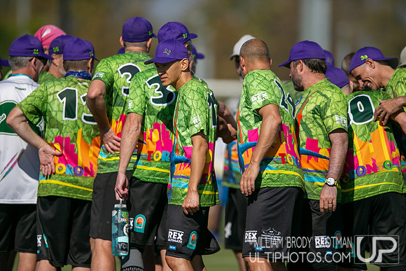 Day 2 of the WFDF 2024 World Masters Ultimate Championships