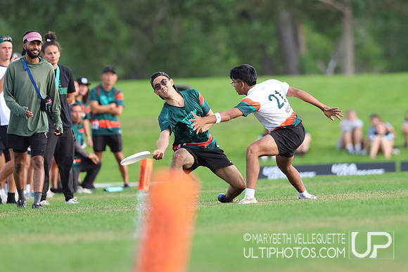 Color of Ultimate BIPOC hat game at the USA Ultimate Internation