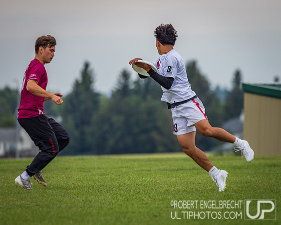 Edmonton, AB: Canadian Ultimate Seniors Championships 2025. Saturday, Aug. 16