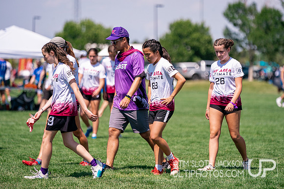 Pool play at 2024 USAU Youth Club Championship