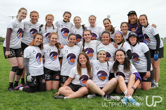 Day 1 of USA Ultimate 2022 D-III College Championships.