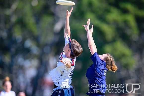 Pool play during World Ultimate Championships at Runaway Bay Precinct