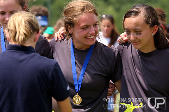 Awards Ceremony -- USAU 2012 HS Southerns