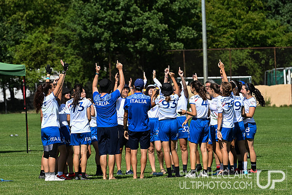 USA U20 Women vs Italy U20 Women - WJUC 2022
