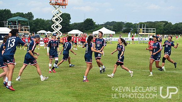 USA vs Canada U20 Mixed - WJUC Wednesday Round 1