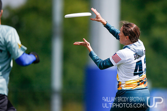 Day 2 of World Masters Ultimate Club Championships.