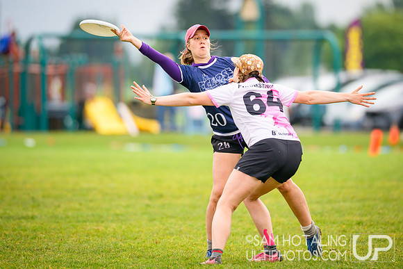 Round IV pool play at USAU D-III College Championships