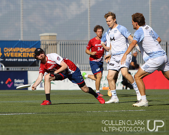 Minnesota Wind Chill vs. DC Breeze UFA Championship Weekend semifinal game at Zions Bank Stadium. Friday, August 23, 2024