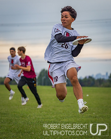 Edmonton, AB: Canadian Ultimate Seniors Championships 2025. Saturday, Aug. 16
