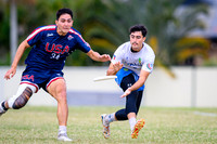 Mixed quarterfinals during World Ultimate Championships at Runaway Bay Sports Precinct