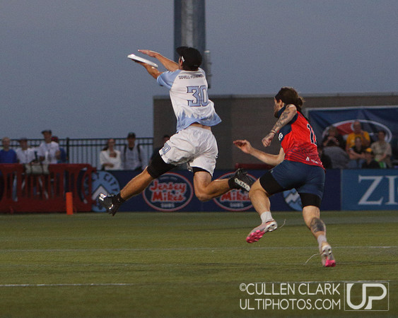 Minnesota Wind Chill vs. Carolina Flyers UFA Championship Weekend semifinal game at Zions Bank Stadium. Saturday, August 24, 2024