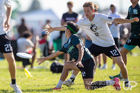 Day 2 of the USA Ultimate D-I College Championships
