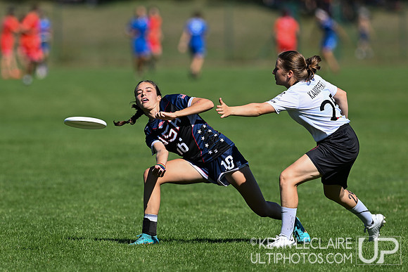 USA U20 Women vs Germany U20 Women - WJUC 2022