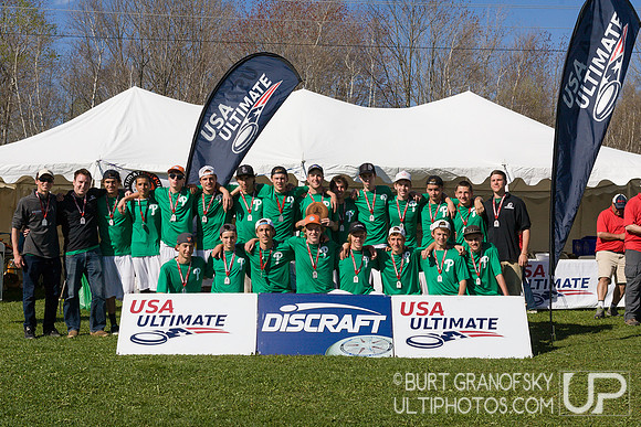 Sunday Action, Open -- USAU 2014 HS Northeastern Championships