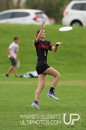 Saturday action at the USA Ultimate Youth Club Championships in