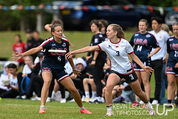 USA vs Germany U20 Women's - WJUC Monday Round 3