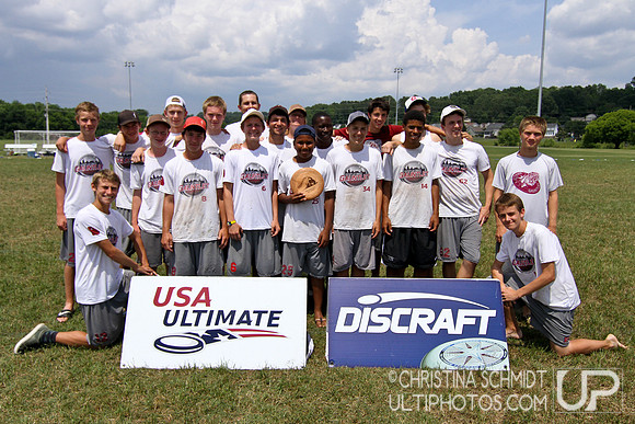 Awards Ceremony -- USAU 2012 HS Southerns