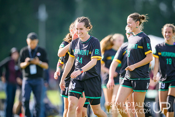 Pool play at USAU D-I College Championships