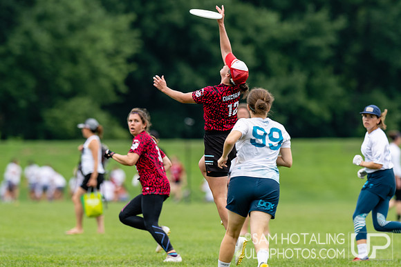 Box Vienna Ultimate vs Chicago Nemesis in pool play at World Ultimate Club Championships