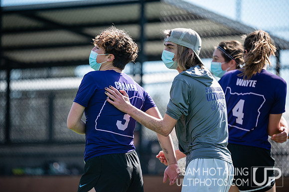 Youth ultimate frisbee at Seven Hills Invite
