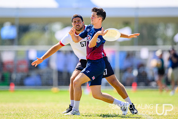 Men’s pool play during World Ultimate Championships at Runaway Bay Sports Precinct
