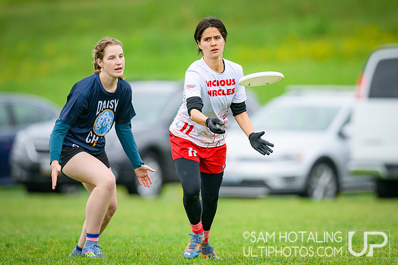 Round II pool play at USAU D-III College Championships
