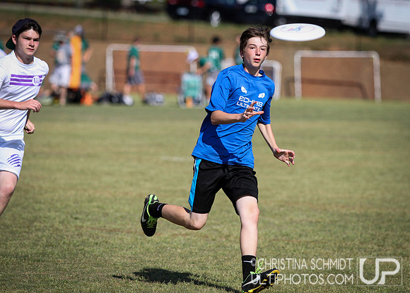 USA Ultimate Southern High School Regional Championships 2014 - Sunday