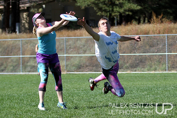 Finals Action at UltiFest 2014 held in Flagstaff, Arizona Oct