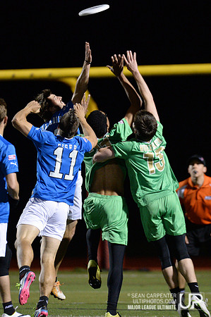 MLU Spinners vs. Rumble