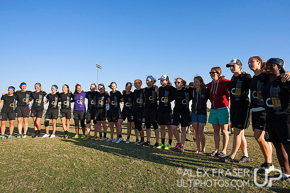 Saturday Placement - 2014 USAU National Championships