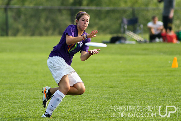 2012 USAU D-I College Championships Saturday Round 1 Action