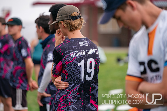 Bracket  play at 2024 USAU Youth Club Championship