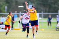 Women’s power-pools during World Ultimate Championships at Runaway Bay Sports Precinct