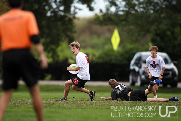 USA Ultimate YCC 2022 -- U17 Boys Sun Action