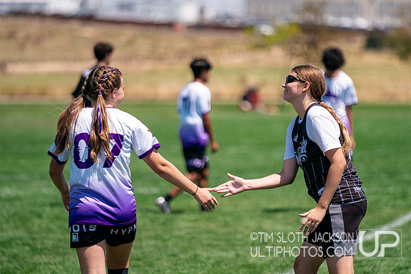 Pool play at 2024 USAU Youth Club Championship