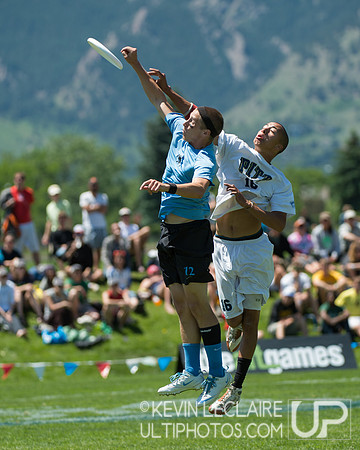 2012 USAU D-I College Championship Game Action