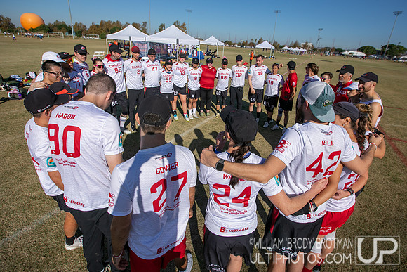 Day 2 of the WFDF 2024 World Masters Ultimate Championships