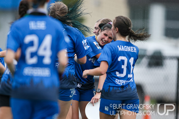 USA Ultimate YCC 2022 -- U17 Girls Sat Action