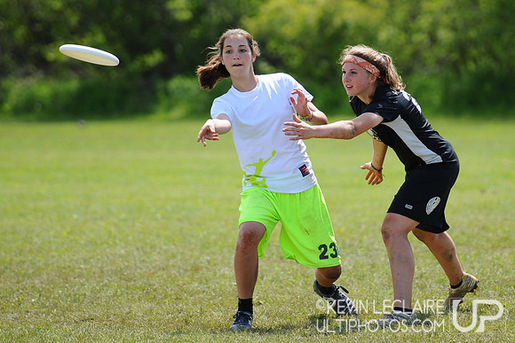 2010 UPA High School Girls Eastern Championship Finals -- Amherst vs. YHB