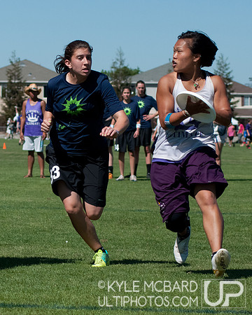 Saturday women's action from NorCal D-I Sectionals 2012