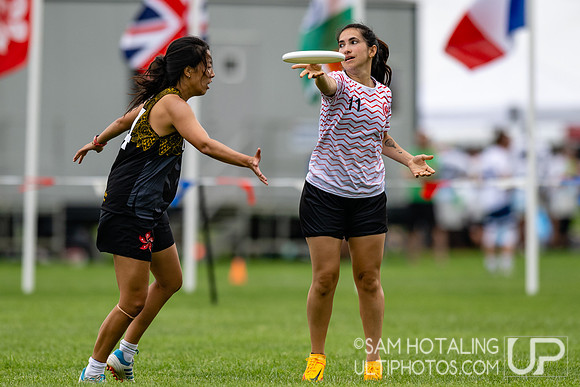 Charrúa vs Eintracht Frankfurt in pool play at World Ultimate Club Championships