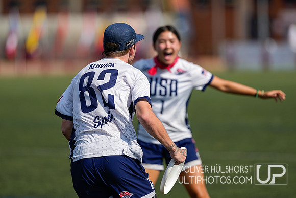 USA Mixed vs China -- WU24 Wednesday