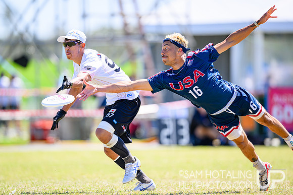 Men’s power-pools during World Ultimate Championships at Runaway Bay Sports Precinct