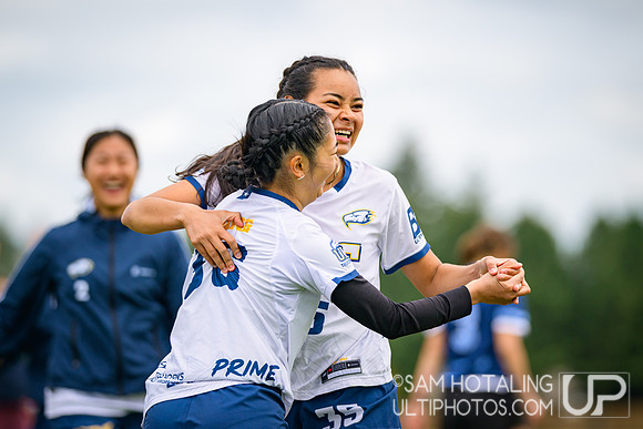 Pool play at USAU D-I College Championships