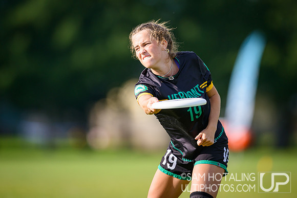 Pool play at USAU D-I College Championships