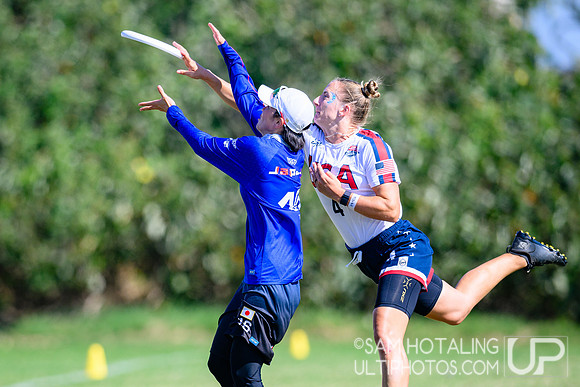 Pool play during World Ultimate Championships at Runaway Bay Precinct