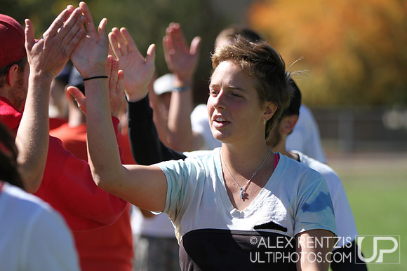 Semis Action at UltiFest 2014 held in Flagstaff, Arizona Oct 11-12